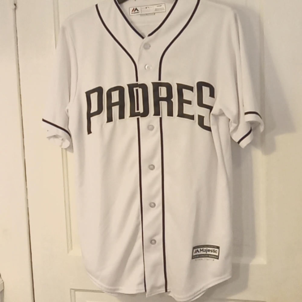 Padres Hosmer Majestic baseball jersey